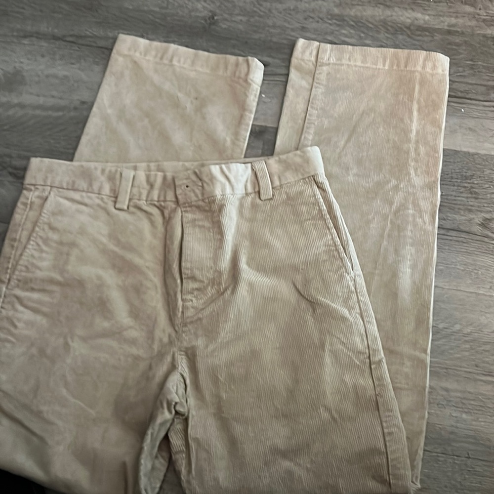 Never worn Boys Tan Courdoroy Pants SZ 18